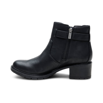 Layla Side Zip Boot - Black