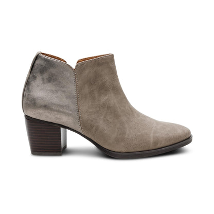 Victoria Short Bootie - Taupe