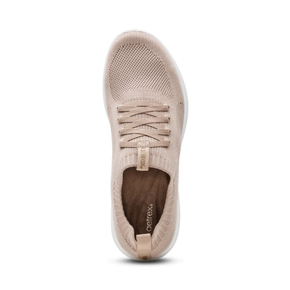 Jocelyn Knit Slip-On Sneaker - Tan