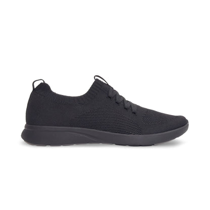 Jocelyn Knit Slip-On Sneaker - Black/Black