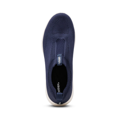 Felicity Knit Slip-On Sneaker - Navy
