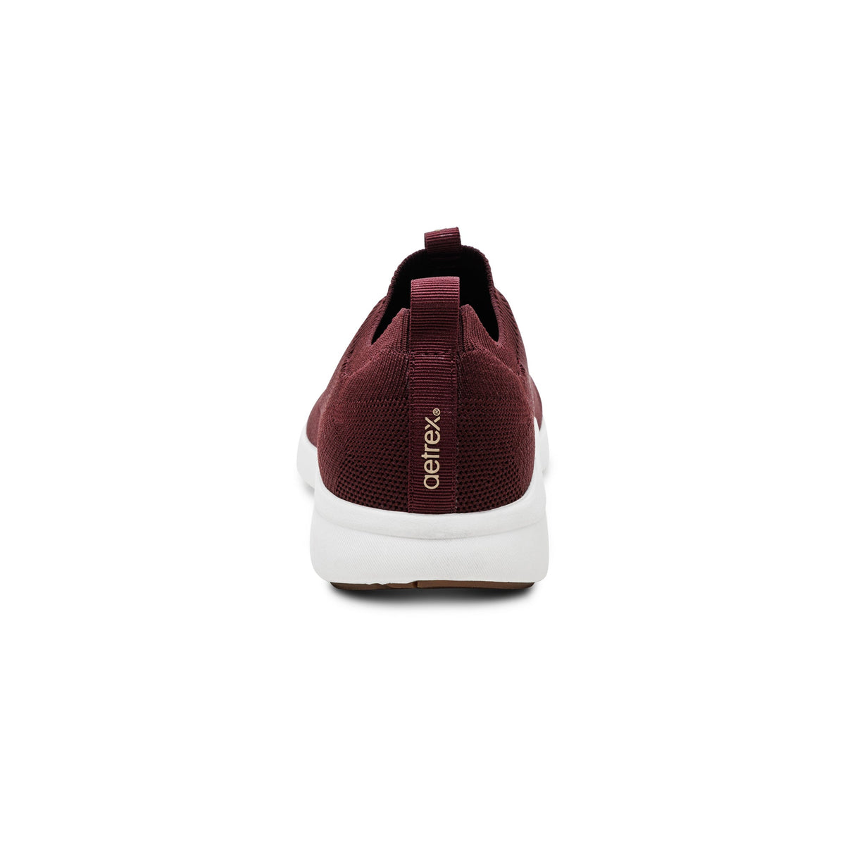 Felicity Knit Slip-On Sneaker - Burgundy