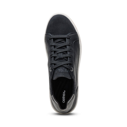 Michaela Lace-Up Sneaker - Black