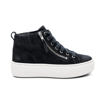 Gianna Arch Support Platform Sneaker - Black