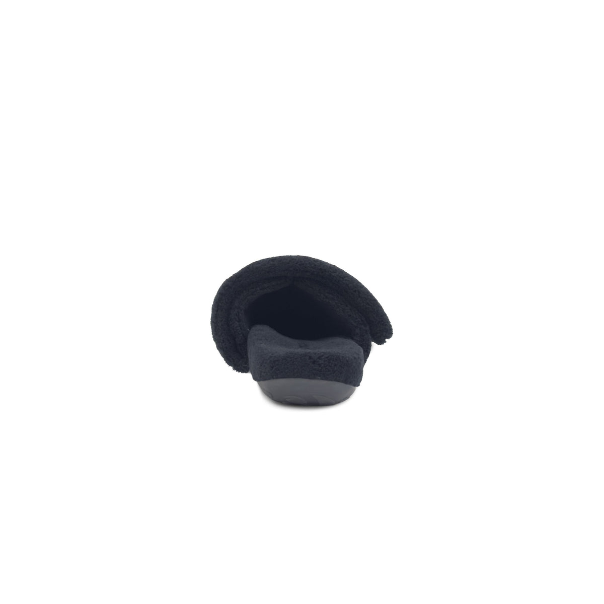 Maya Closed Toe Slipper - Black