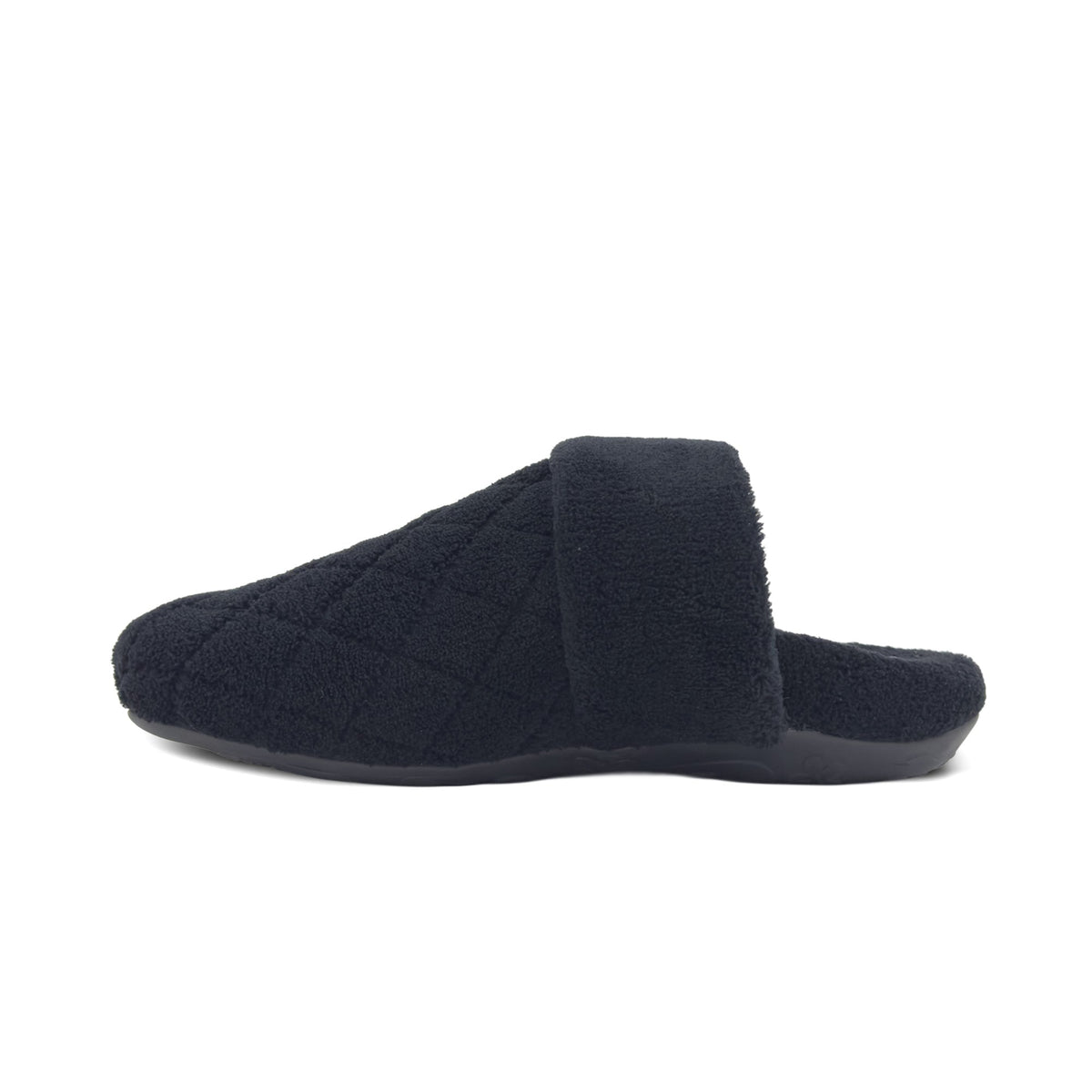 Maya Closed Toe Slipper - Black