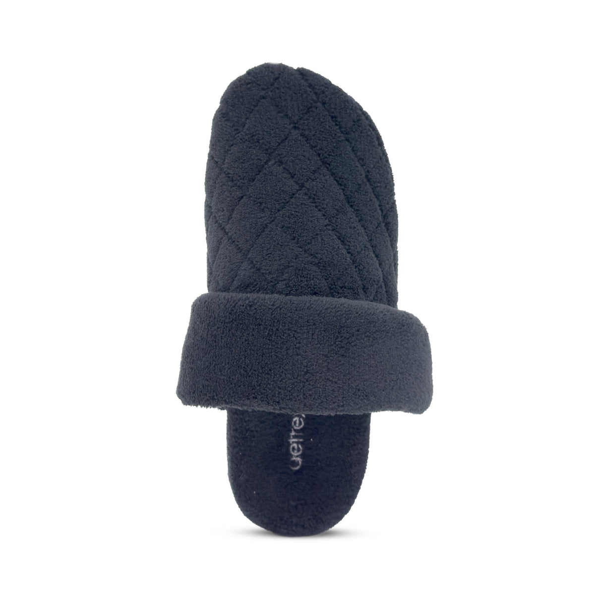 Maya Closed Toe Slipper - Black