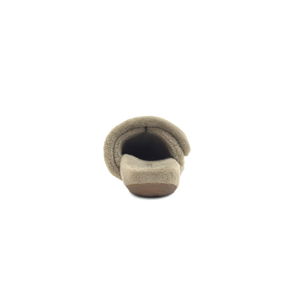 Maya Closed Toe Slipper - Coffee