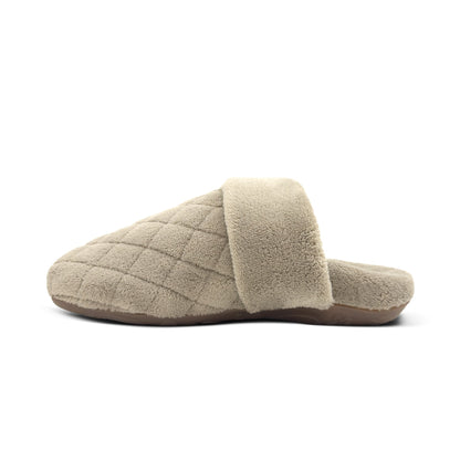 Maya Closed Toe Slipper - Coffee