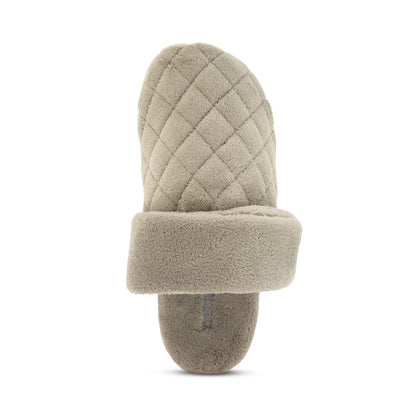 Maya Closed Toe Slipper - Coffee