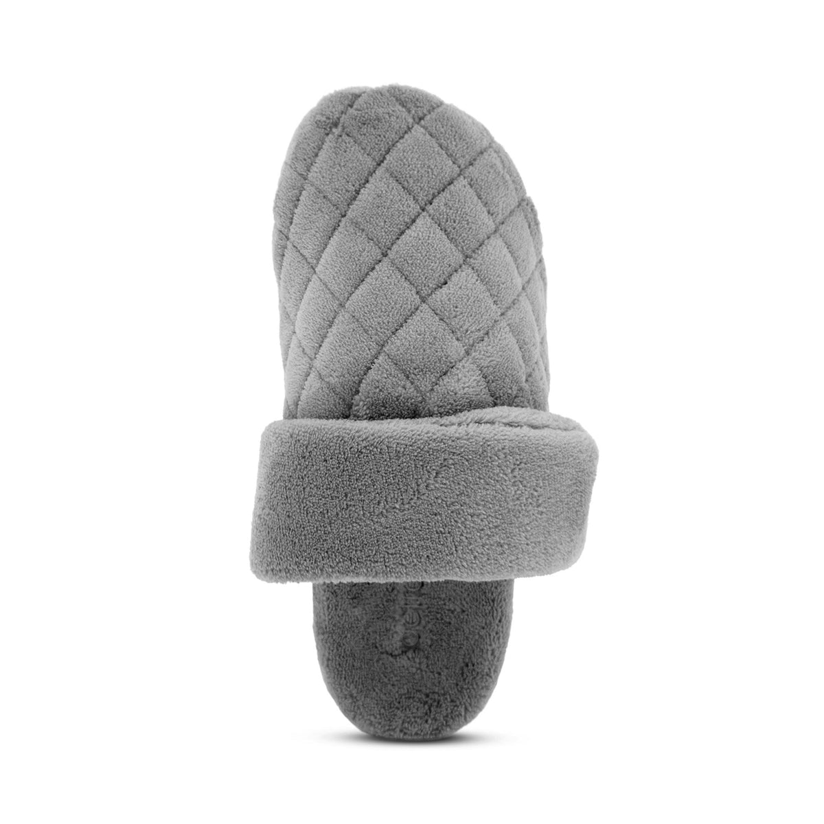 Maya Closed Toe Slipper - Charcoal