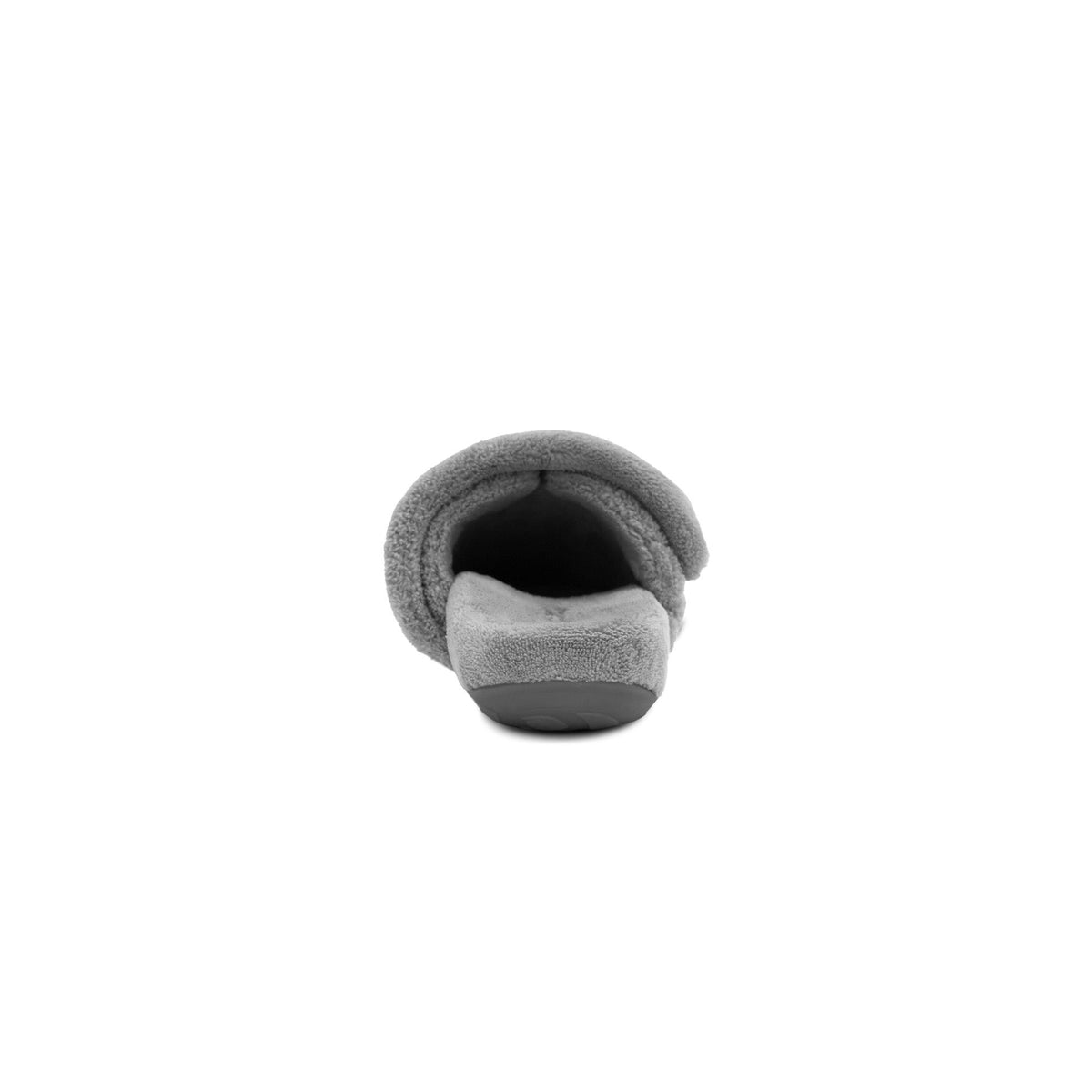 Maya Closed Toe Slipper - Charcoal