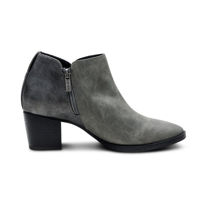 Victoria Short Bootie - Charcoal
