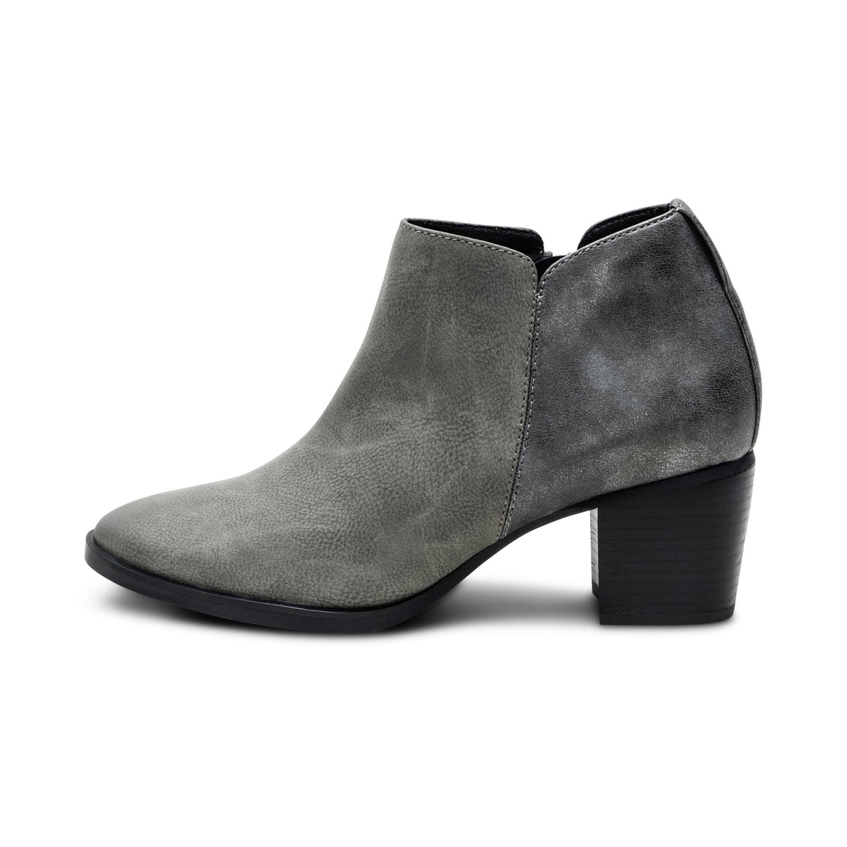 Victoria Short Bootie - Charcoal