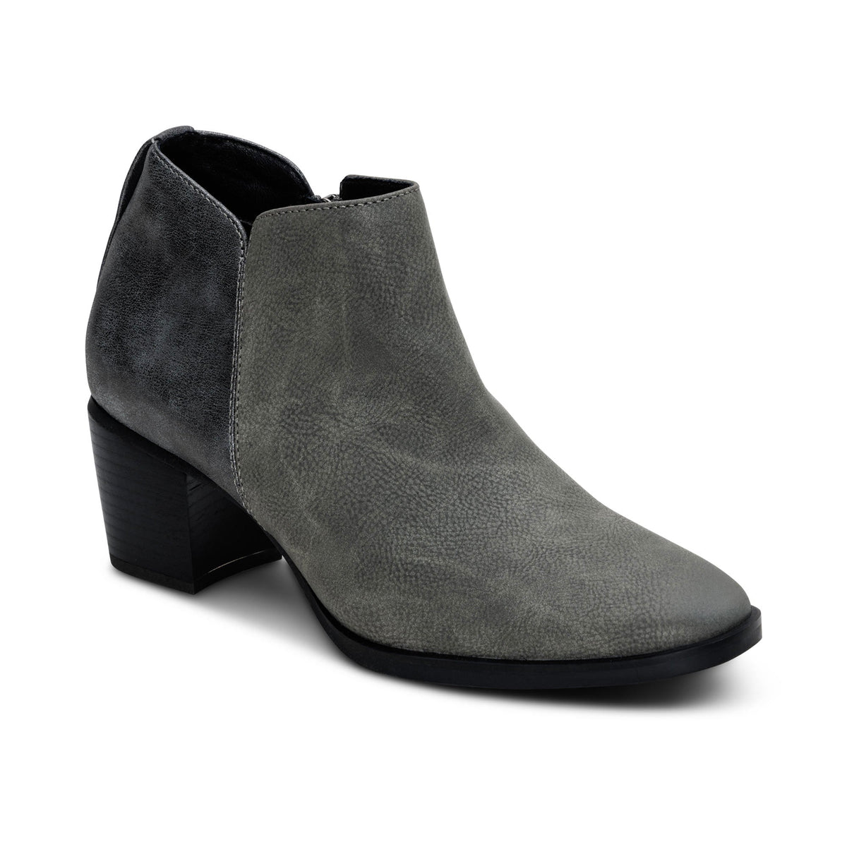 Victoria Short Bootie - Charcoal