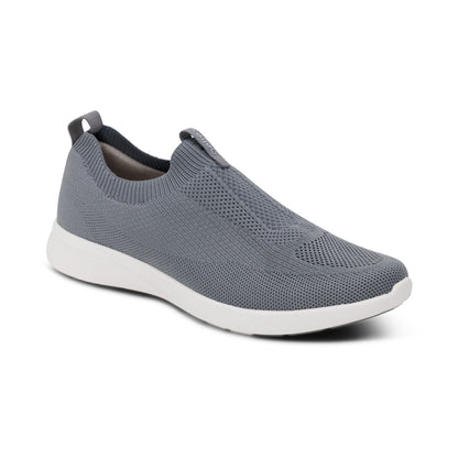 Felicity Knit Slip-On Sneaker - Charcoal
