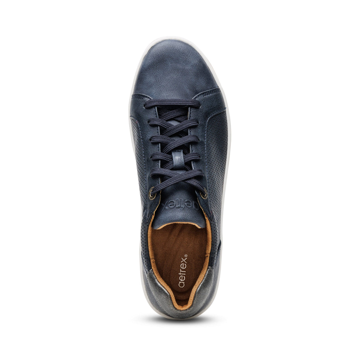 Michaela Lace-Up Sneaker - Navy