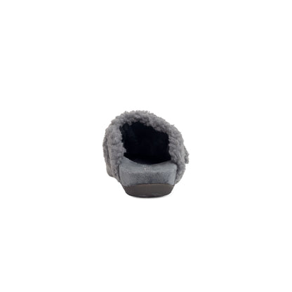 Mia Arch Support Slipper - Charcoal