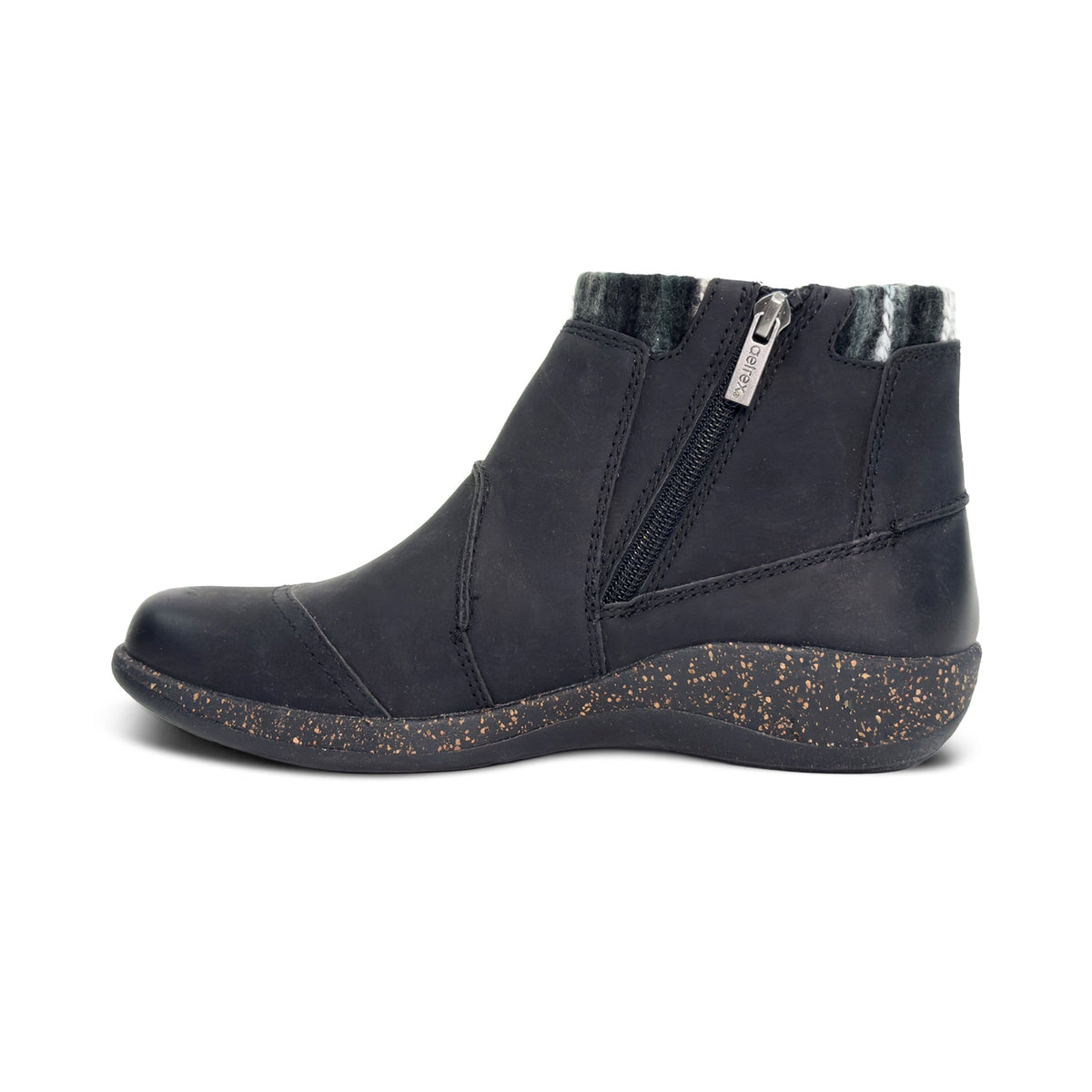 Cammie Arch Support Sweater Boot - Black