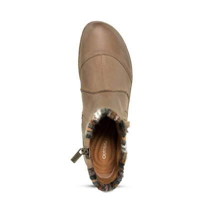 Cammie Arch Support Sweater Boot - Cognac