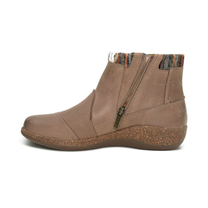 Cammie Arch Support Sweater Boot - Cognac
