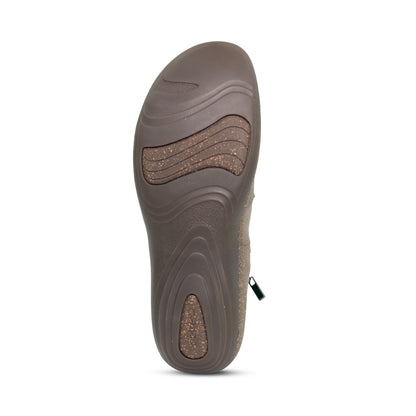 Cammie Arch Support Sweater Boot - Cognac
