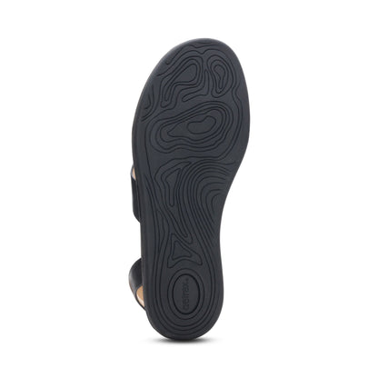 Kendall Arch Support Thong Sandal - Black