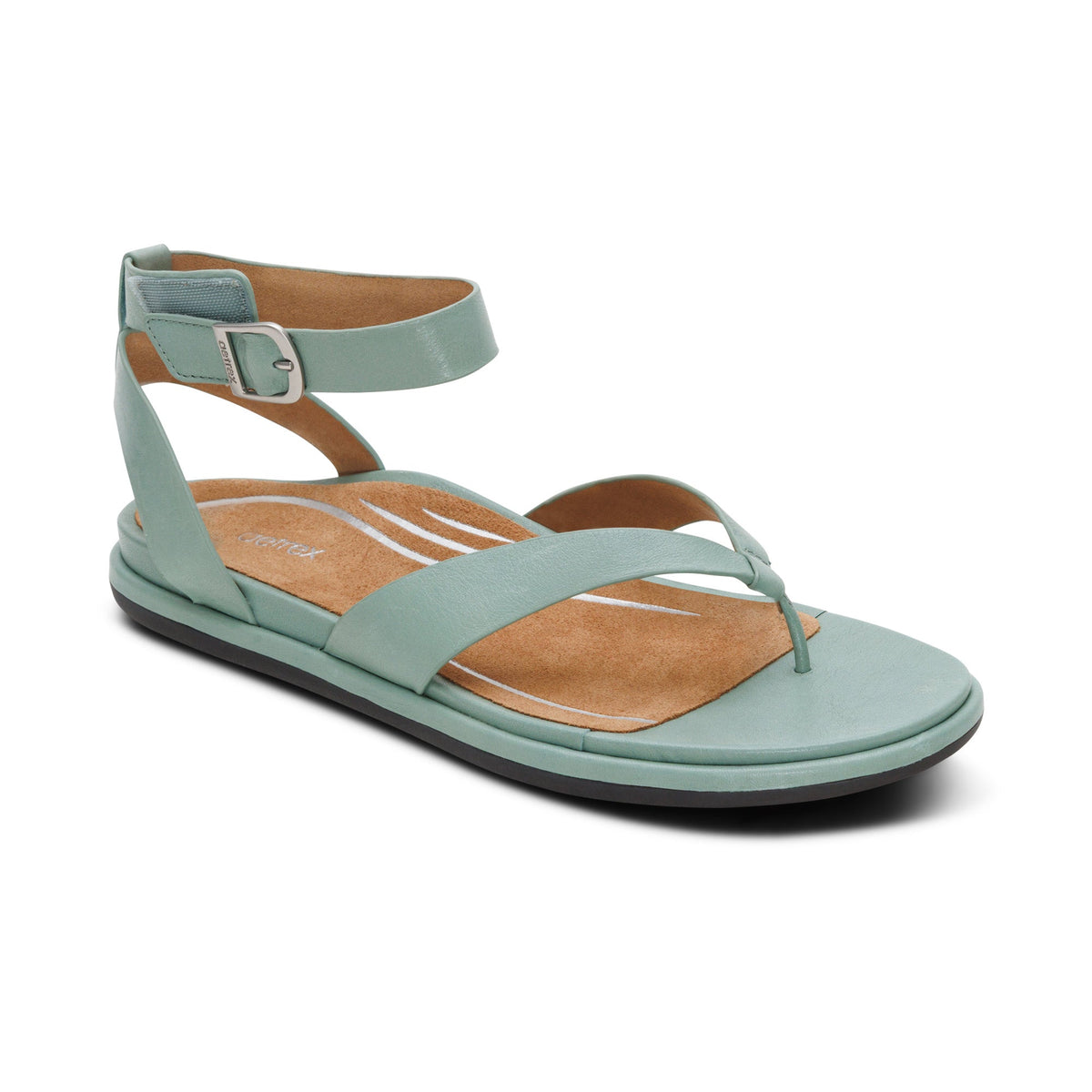 Kendall Arch Support Thong Sandal - Sage