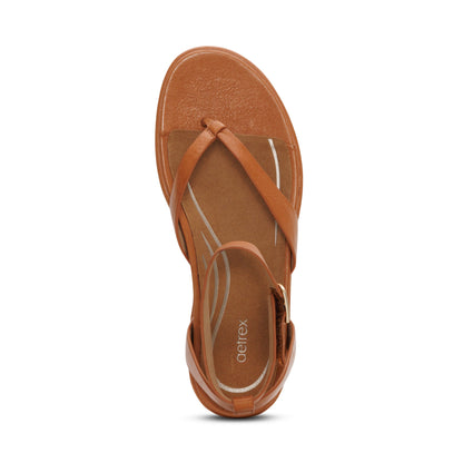 Kendall Arch Support Thong Sandal - Ginger