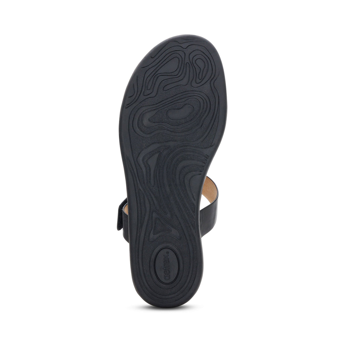 Blaire Adjustable Slide Sandal - Black