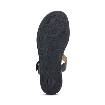 Blaire Adjustable Slide Sandal - Black