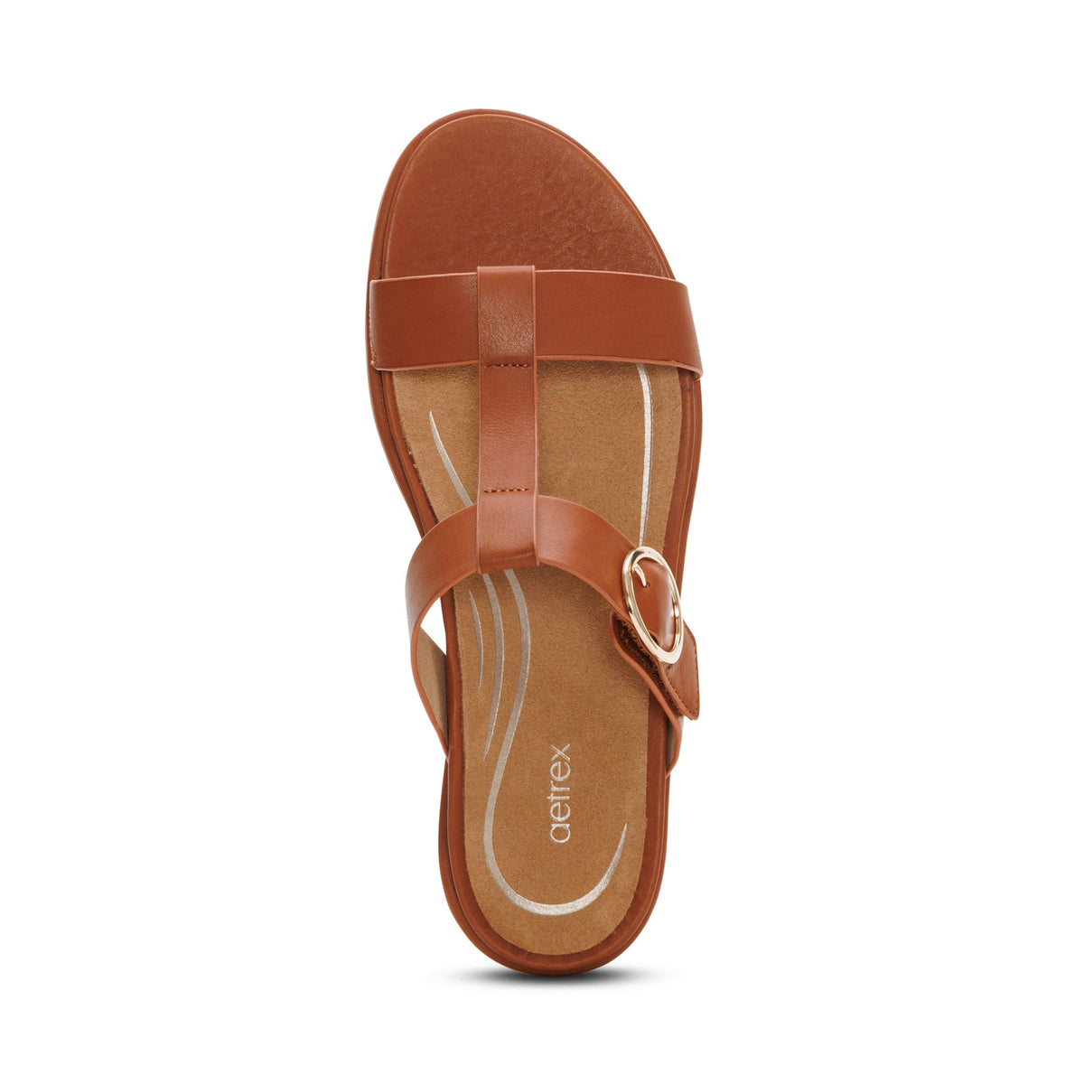 Blaire Adjustable Slide Sandal - Ginger