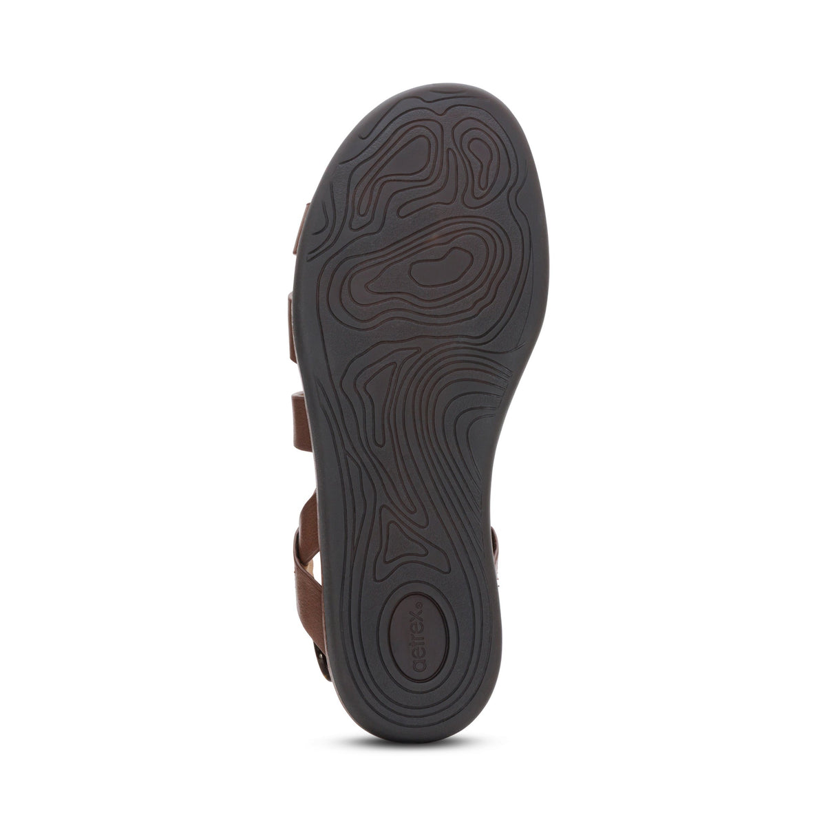 Piper Arch Support Strap Sandal - Coffee