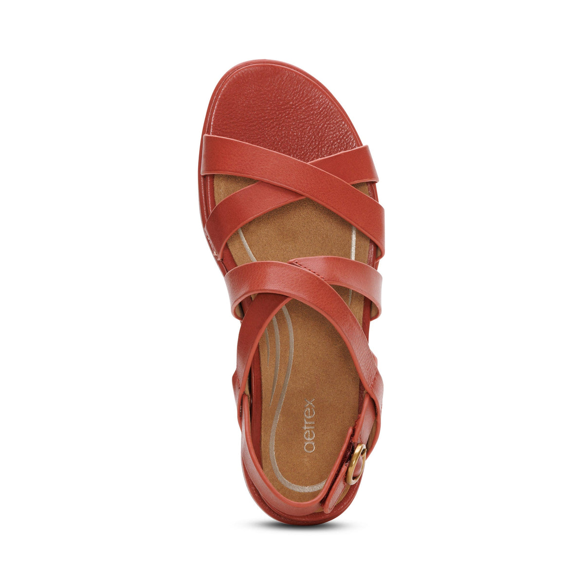 Piper Arch Support Strap Sandal - Terracotta
