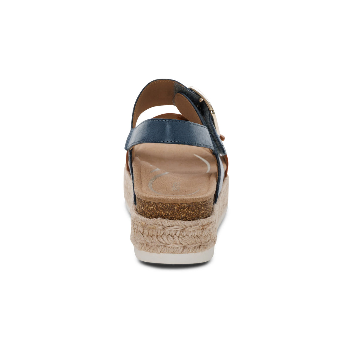 Vania Arch Support Platform Sandal - Hazy Blue