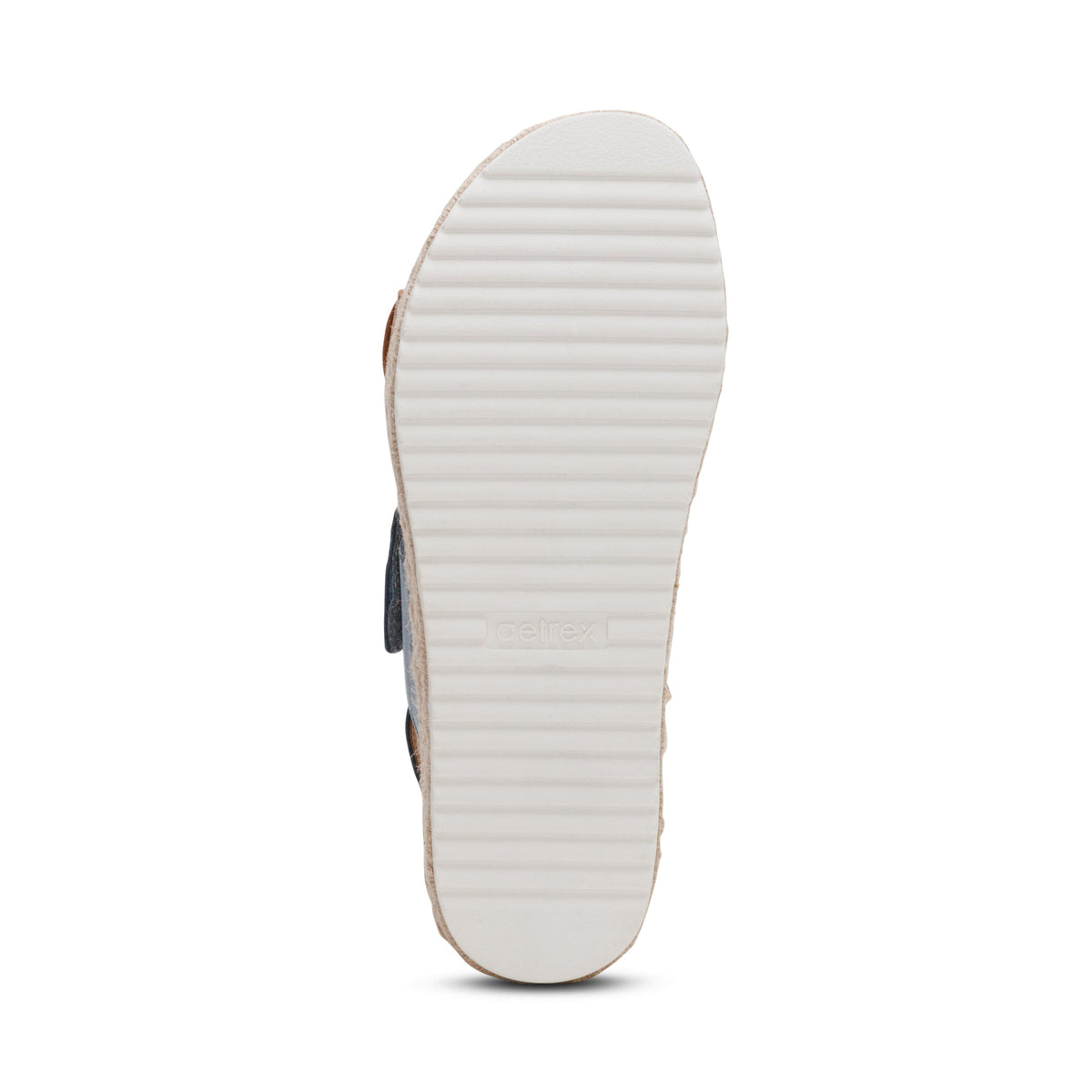 Vania Arch Support Platform Sandal - Hazy Blue