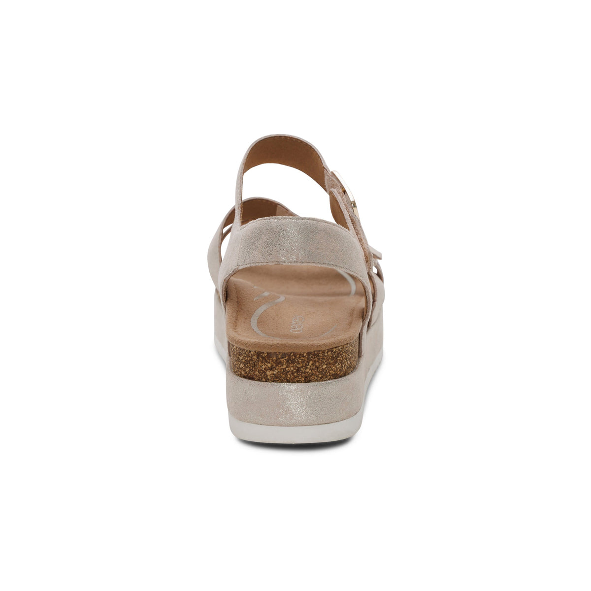 Aria Arch Support Platform Sandal - Champagne