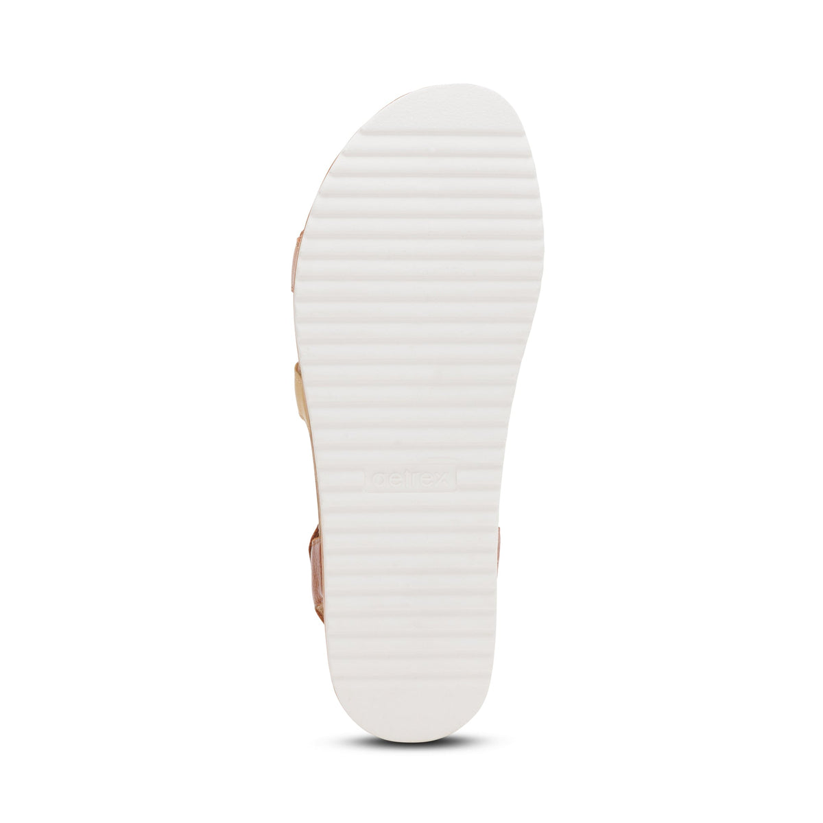 Aria Arch Support Platform Sandal - Sand Multi