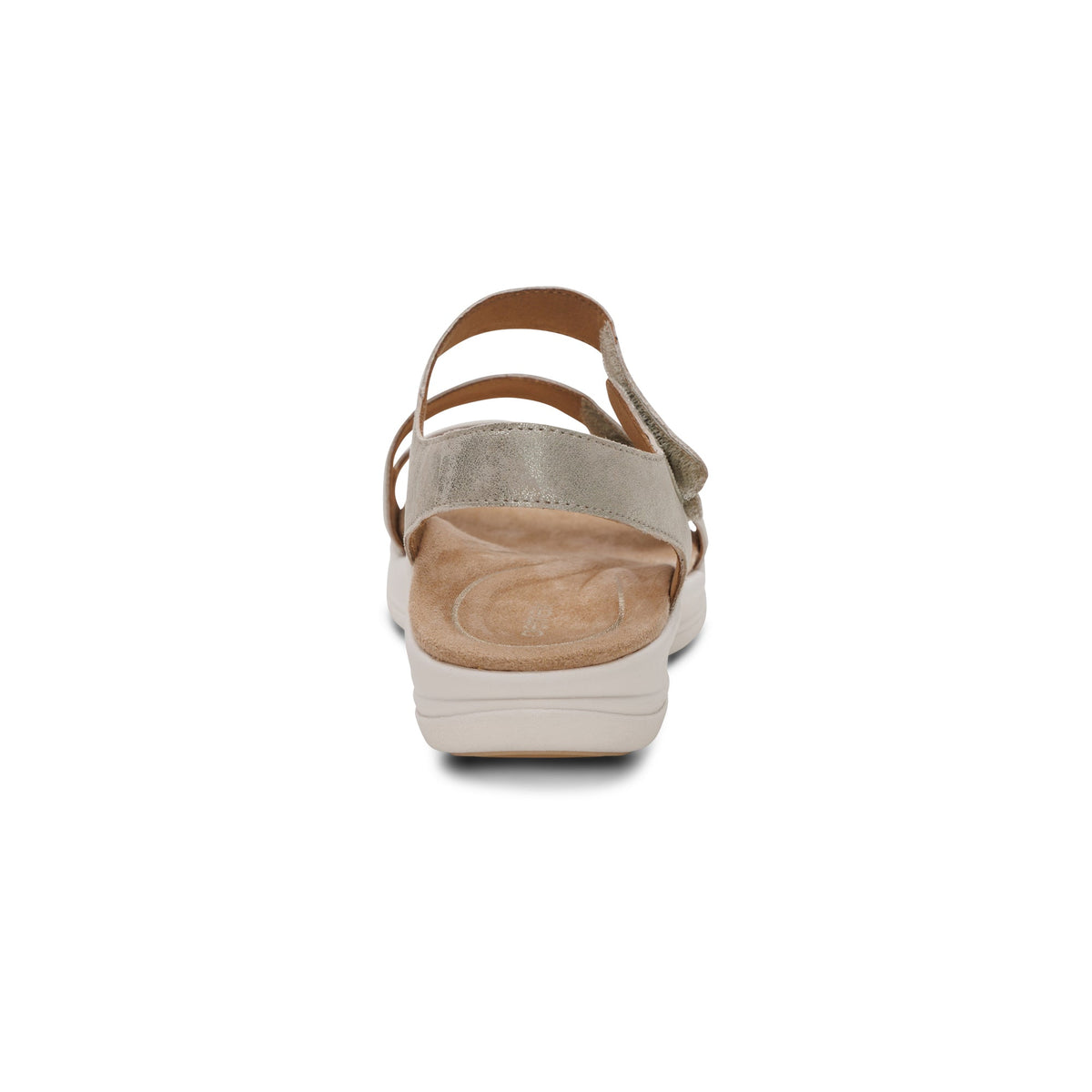 Savannah Adjustable Quarter Strap Sandal - Champagne
