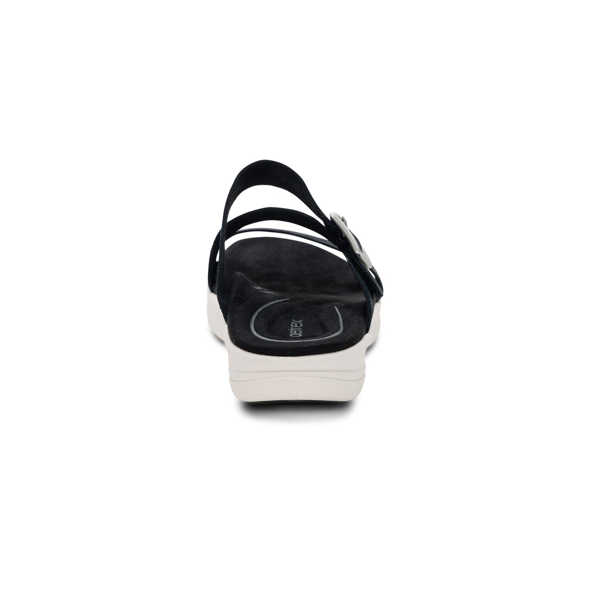 Jenny Adjustable Slide Sandal - Black
