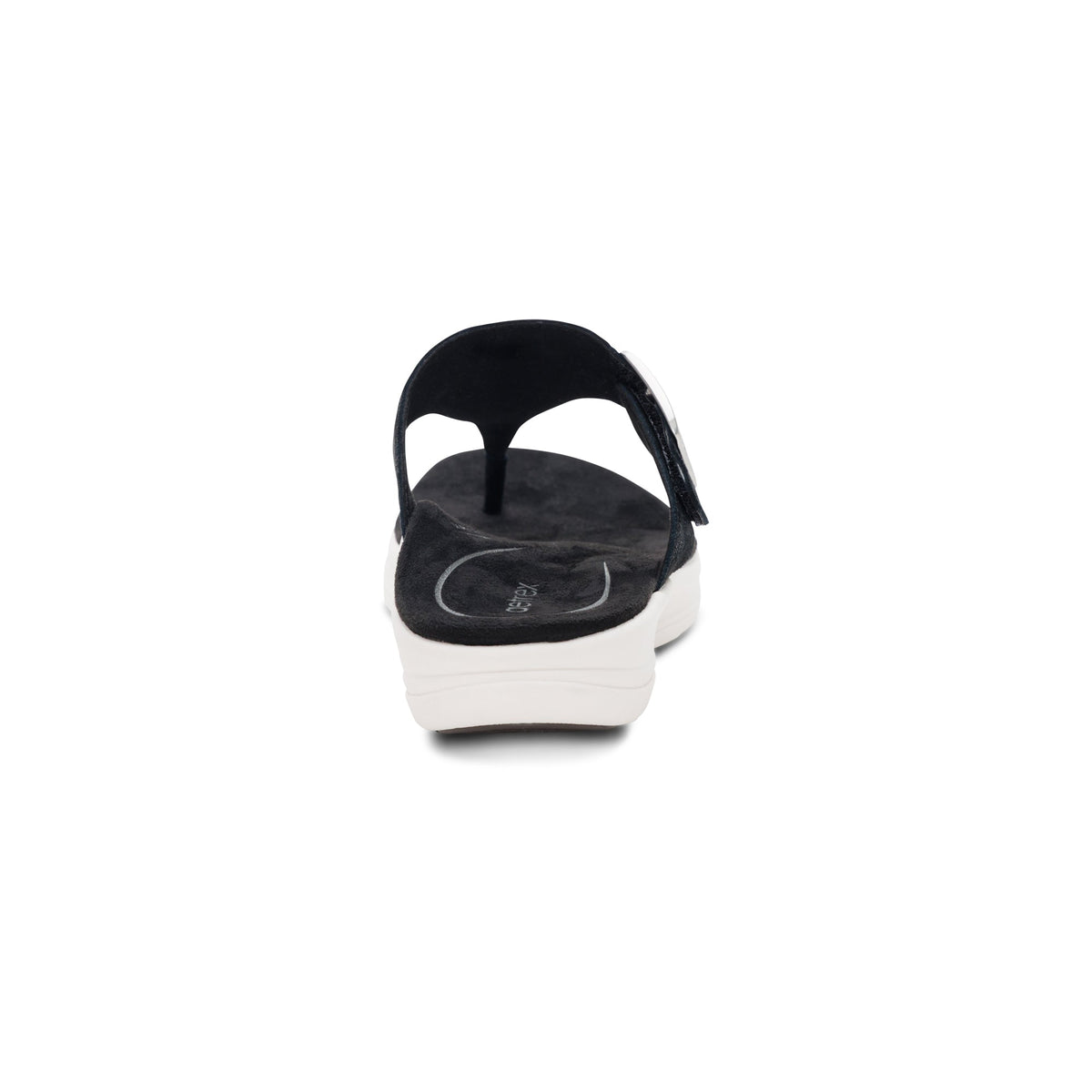 Donna Adjustable Thong Sandal - Black