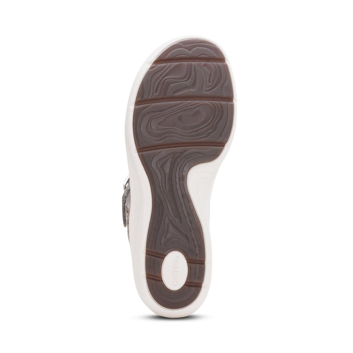 Donna Adjustable Thong Sandal - Pewter Metallic