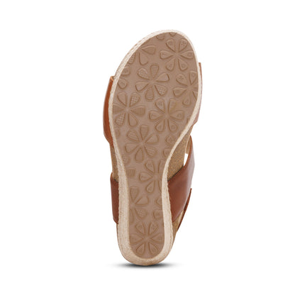 Ashley Arch Support Wedge - Coffee Multi