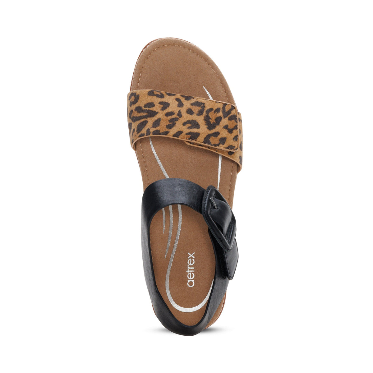 Claire Quarter Strap Sandal - Leopard