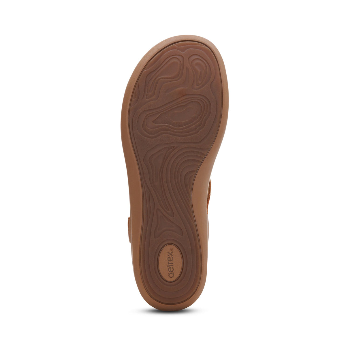 Tracey Adjustable Thong Sandal - Cognac