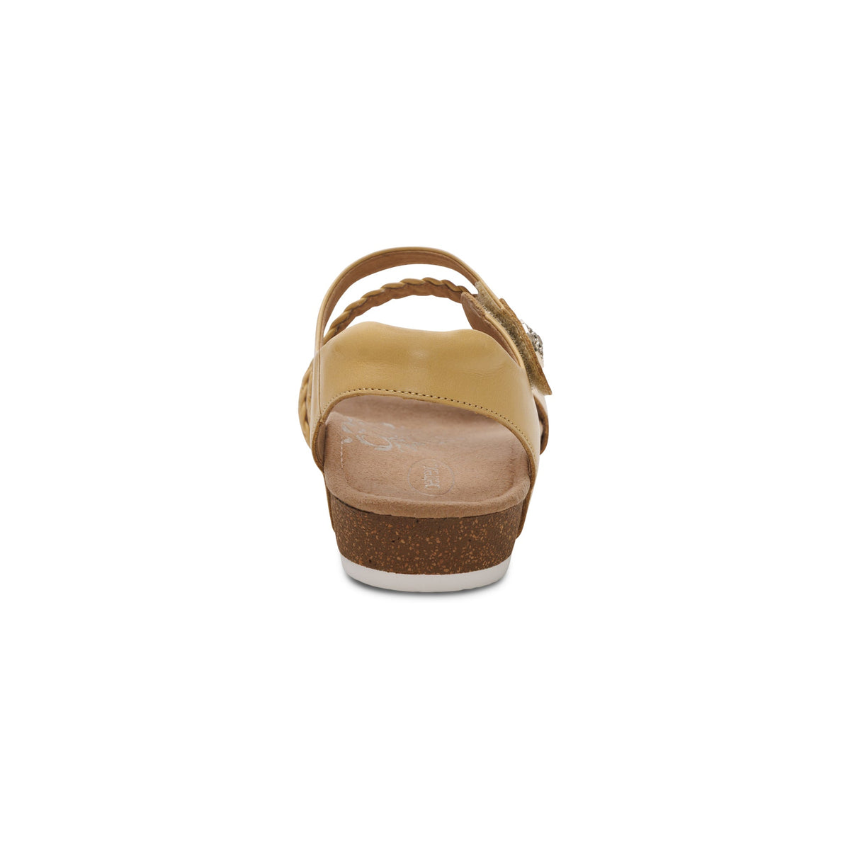 Jillian Braided Quarter Strap Sandal - Butter