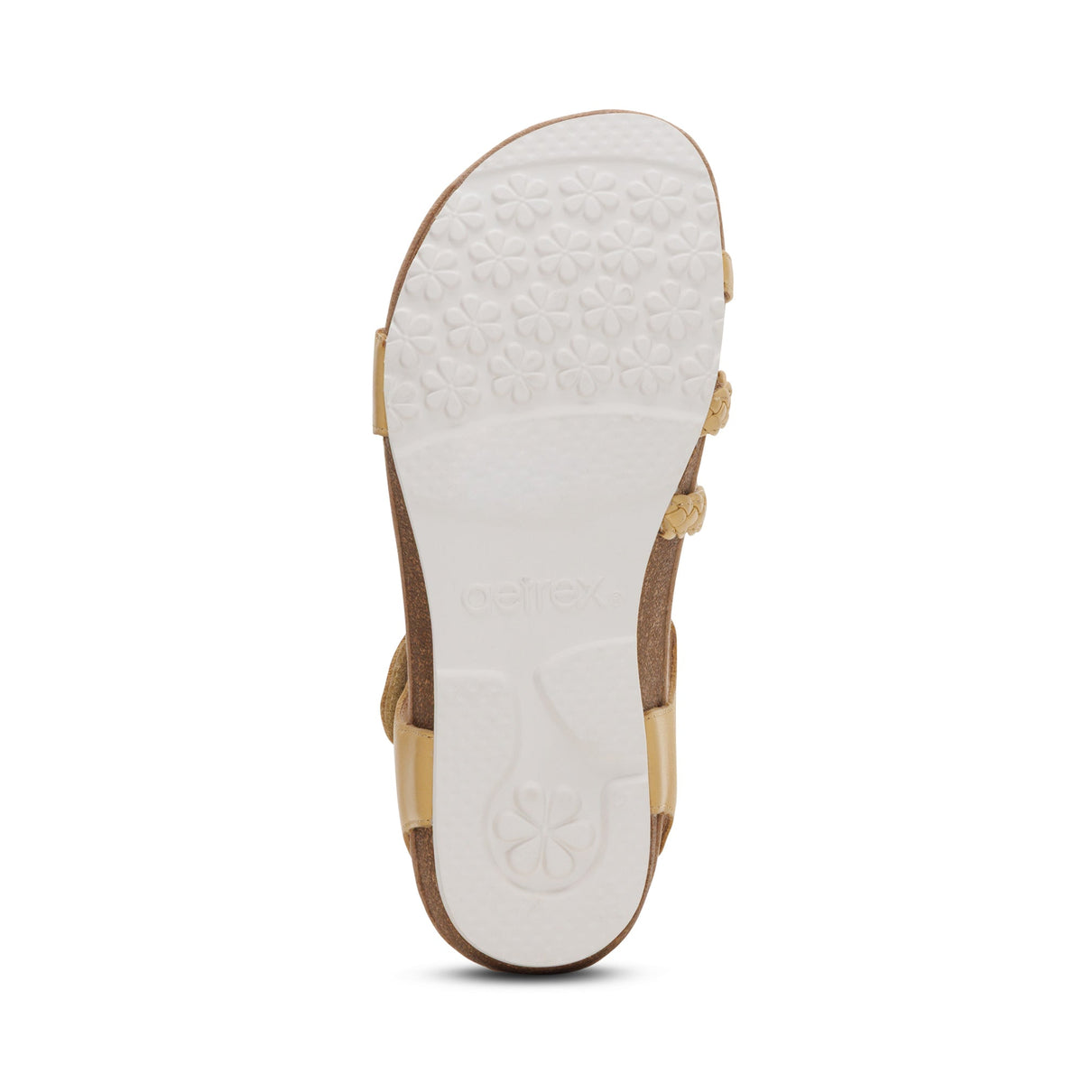 Jillian Braided Quarter Strap Sandal - Butter