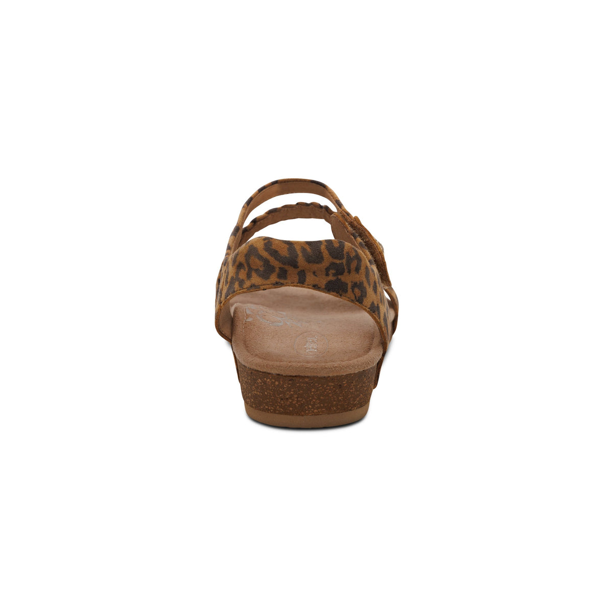 Jillian Braided Quarter Strap Sandal - Leopard