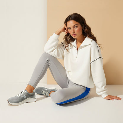 Emily Lace-Up Sneaker - Grey