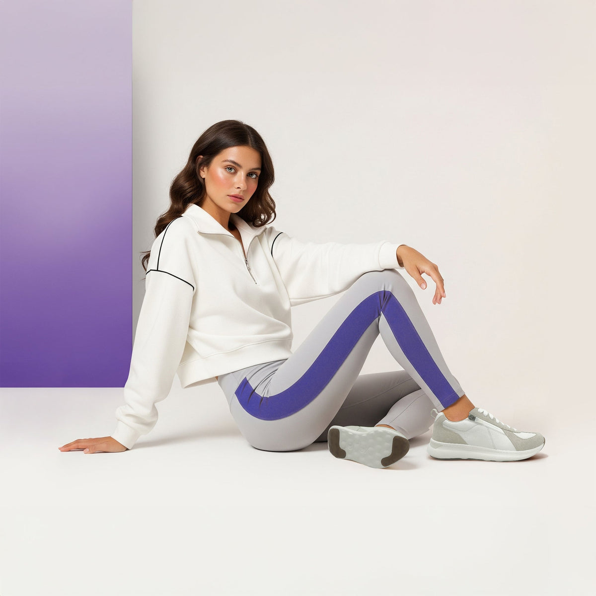 Elise Arch Support Sneaker - White